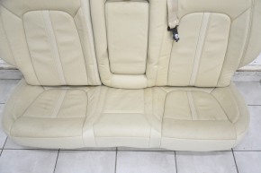 Rear row of seats 2 row Lincoln MKZ 13-16 without heating, beige leather, dry-cleanable
