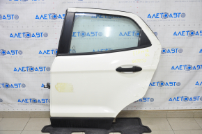 Door assembly rear left Ford Ecosport 18-22 white ZA