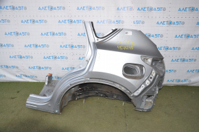 Quarter wing rear left Mazda CX-5 17- silver, pokes