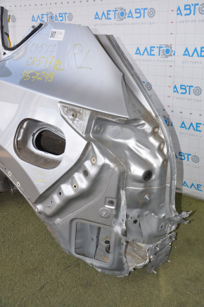 Quarter wing rear left Mazda CX-5 17- silver, pokes