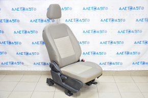 Passenger seat Ford Ecosport 18-22 cloth, gray, mechanical, without airbag, for dry cleaning