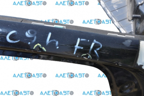 Front quarter right Honda Accord 13-15 black without side member, butts