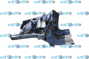 Front right quarter Kia Optima 11-16 blue, without upper pillar, butt