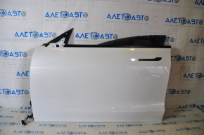 Door assembly front left Tesla Model 3 21- white PPSW, triplex glass