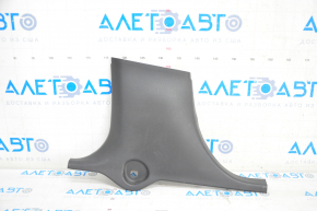 Center pillar trim lower left Infiniti QX30 17- black, scratches, broken fastener