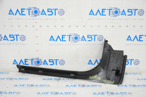 Door sill trim, front, right, Infiniti QX30 17- black, scratches, cracked mount