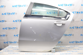 Door assembly rear left Chevrolet Volt 11-15 silver GAN, keyless, butt, pressed, worn overlays