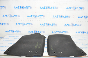 Set of floor mats for Infiniti QX30 17- black, not for cleaning