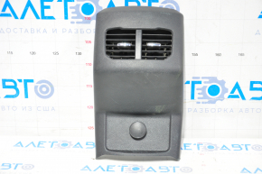 Rear center console trim Ford Fusion mk5 17-20 black, under air ducts, scratches