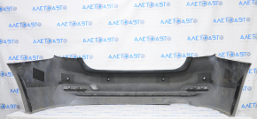 Bare rear bumper BMW 3 F30 16-18 for parking sensors, for molding, white 300