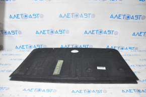 Trunk floor mat Fiat 500L 14 - black, chemically treated
