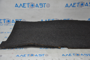 Trunk floor Fiat 500 12-19 black, deformed