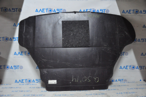 Trunk floor Infiniti Q50 14 - under spare wheel, black, under chemical treatment, tears