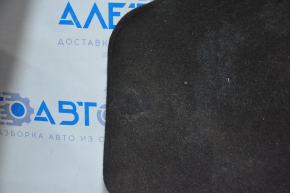 Trunk floor Infiniti Q50 14 - under spare wheel, black, under chemical treatment, tears