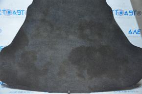 Trunk floor Infiniti Q50 14 - under spare wheel, black, under chemical treatment, tears