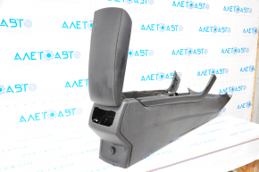 Central console armrest Ford Fusion mk5 17-20 black, under air duct, without air duct