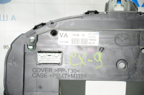 Instrument cluster Mazda CX-9 16- 42k type 1 scratches