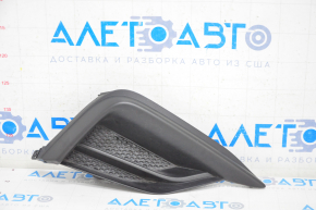Front bumper grille right Infiniti QX30 17-19 FWD without parking sensors
