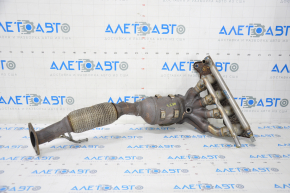 Exhaust manifold with catalytic converter Lincoln MKZ 13-16 hybrid