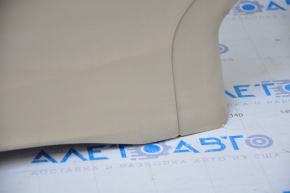 Central console armrest Ford Fusion mk5 13-16 beige, under air duct, without air duct, scratches