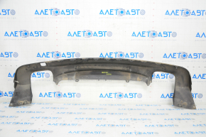Rear bumper lip Infiniti QX30 17- black gloss, pressed