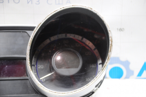 Instrument cluster Hyundai Sonata 11-14 121k chrome peeled, scratches