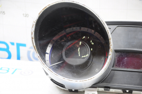 Instrument cluster Hyundai Sonata 11-14 121k chrome peeled, scratches