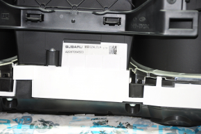 Instrument cluster Subaru Legacy 15-19 middle display, broken fastener