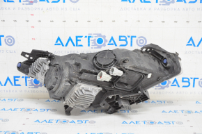 Front left headlight complete Infiniti QX30 17- halogen, LED DRL, sand