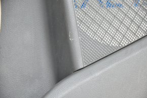 Door trim card rear left Infiniti QX30 17- black, sill leather beige, scratches