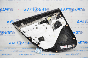 Door trim card rear right Infiniti QX30 17- black, sill leather beige, scratch