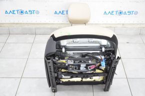 Passenger seat Infiniti QX30 17- without airbag, electric, combined leather + cloth beige, under chemical