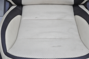 Passenger seat Infiniti QX30 17- without airbag, electric, combined leather + cloth beige, under chemical