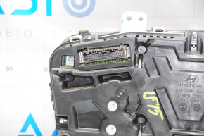 Instrument cluster Hyundai Sonata 15-17 104k for polishing