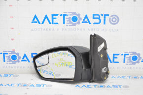 Side mirror left Ford Escape MK3 17-19 rest, 3 pins, graphite, broken mirror element, broken housing