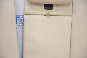 Rear row of seats 2 row BMW 3 F30 16-18 beige leather, split back, water damage, for cleaning