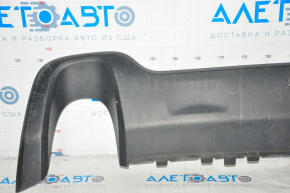 Rear bumper trim lower Jeep Cherokee KL 14-18 for 1 pipe, structure, scratches