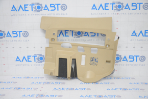 Knee pad driver BMW 3 F30 12-18 beige, with backlight