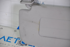 Tesla Model 3 18 Left Sun Visor - Gray, No Hook, Cleanable