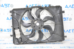 Radiator shroud diffuser assembly for Infiniti QX30 17-19