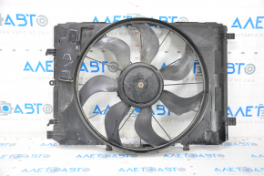 Radiator shroud diffuser assembly for Infiniti QX30 17-19