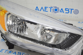 Headlight front right bare Ford Escape MK3 17-19 rest, halogen, light, DEPO, sand