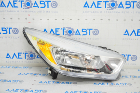 Headlight front right bare Ford Escape MK3 17-19 rest, halogen, light, DEPO, sand