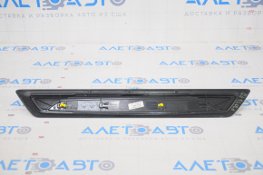 Door sill trim front right outer BMW 3 F30 12-18 black with chrome, broken fastening