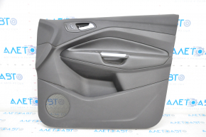 Door trim card front right Ford Escape MK3 17-19 rest, black, chrome handle, scratches