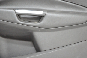 Door trim card front right Ford Escape MK3 17-19 rest, black, chrome handle, scratches