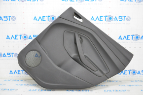 Door trim card rear right Ford Escape MK3 17-19 rest, black, chrome handle, scratches