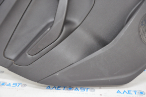 Door trim card rear left Ford Escape MK3 17-19 rest black, chrome handle, scratches