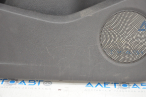 Door trim card front left Ford Escape MK3 17-19 rest, black, chrome handle, worn