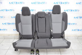 Rear row of seats 2 row Ford Escape MK3 17- black and gray cloth for cleaning